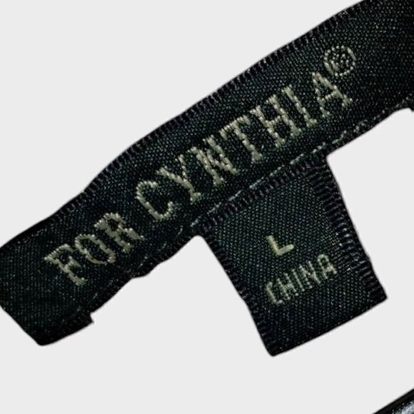 For Cynthia Womens Dress Sz Large Pink Cotton Pockets Short Sleeves Scoop Casual - Picture 8 of 11